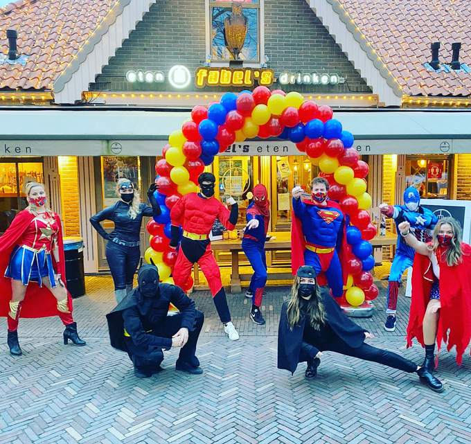 Fabels Bergen Superhero Party